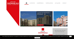 Desktop Screenshot of groupe-sionneau.fr